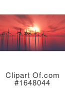 Wind Turbine Clipart #1648044 by KJ Pargeter