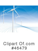 Wind Turbine Clipart #46479 by Eugene