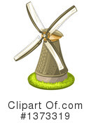 Windmill Clipart #1373319 by merlinul