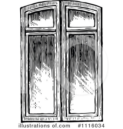 Royalty-Free (RF) Window Clipart Illustration by Prawny Vintage - Stock Sample #1116034
