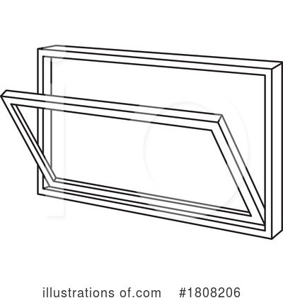 Royalty-Free (RF) Window Clipart Illustration by Lal Perera - Stock Sample #1808206