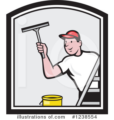 Janitorial Clipart #1238554 by patrimonio