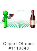 Wine Clipart #1119848 by Leo Blanchette
