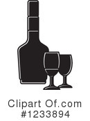 Wine Clipart #1233894 by Lal Perera