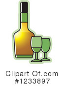 Wine Clipart #1233897 by Lal Perera
