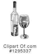 Wine Clipart #1295337 by AtStockIllustration