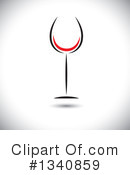 Wine Clipart #1340859 by ColorMagic