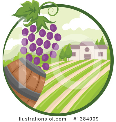 Winery Clipart #1384009 by BNP Design Studio