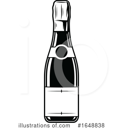 Champagne Clipart #1648838 by Vector Tradition SM