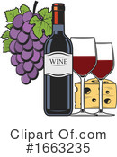 Wine Clipart #1663235 by Vector Tradition SM
