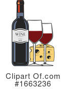Wine Clipart #1663236 by Vector Tradition SM