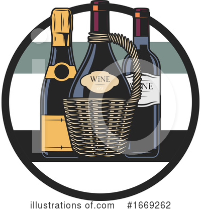 Royalty-Free (RF) Wine Clipart Illustration by Vector Tradition SM - Stock Sample #1669262