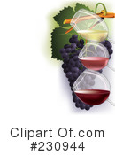 Wine Clipart #230944 by Eugene
