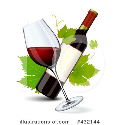 Wine Clipart #432144 by Oligo