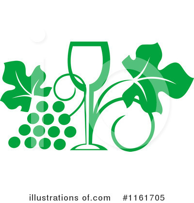 Grape Vine Clipart #1161705 by Vector Tradition SM