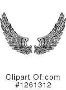 Wing Clipart #1261312 by Chromaco