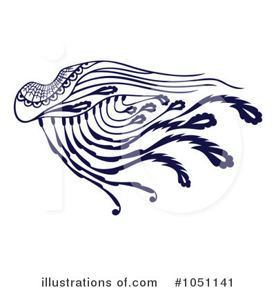 Royalty-Free (RF) Wings Clipart Illustration by Cherie Reve - Stock Sample #1051141