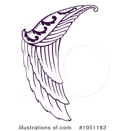 Royalty-Free (RF) Wings Clipart Illustration by Cherie Reve - Stock Sample #1051163