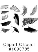 Wings Clipart #1090785 by Vector Tradition SM