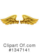 Wings Clipart #1347141 by AtStockIllustration