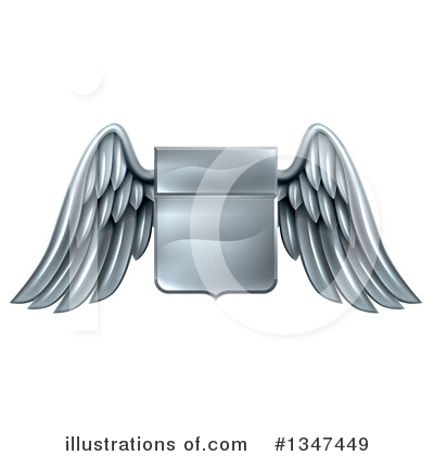 Royalty-Free (RF) Wings Clipart Illustration by AtStockIllustration - Stock Sample #1347449