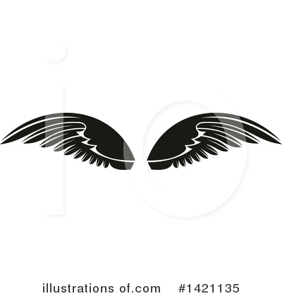 Wing Clipart #1421135 by Vector Tradition SM