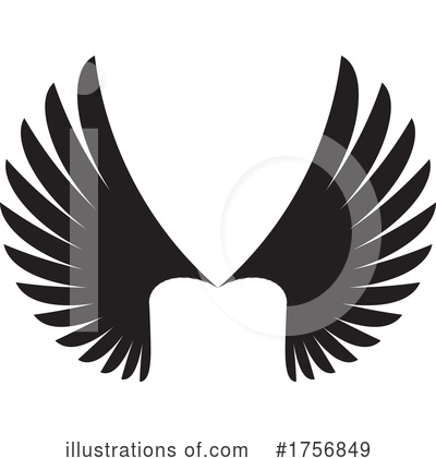 Wings Clipart #1756849 by KJ Pargeter