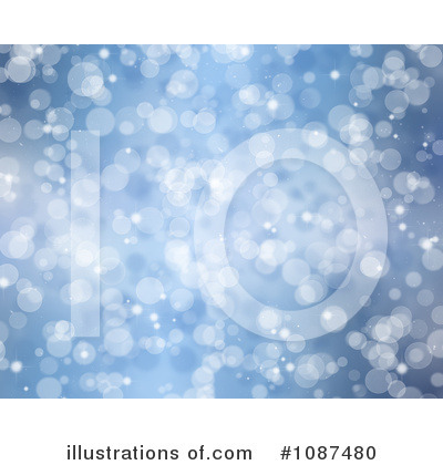 Royalty-Free (RF) Winter Background Clipart Illustration by KJ Pargeter - Stock Sample #1087480