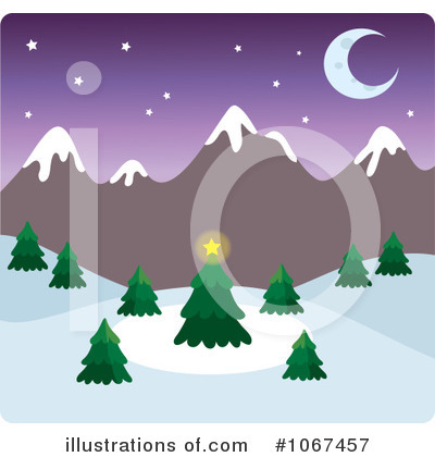Christmas Tree Clipart #1067457 by Rosie Piter