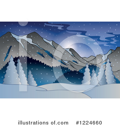 Mountains Clipart #1224660 by visekart