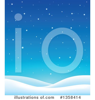 Royalty-Free (RF) Winter Clipart Illustration by visekart - Stock Sample #1358414