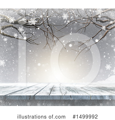 Royalty-Free (RF) Winter Clipart Illustration by KJ Pargeter - Stock Sample #1499992