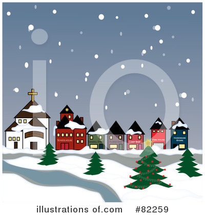 Christmas Trees Clipart #82259 by Pams Clipart