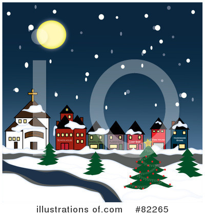Town Clipart #82265 by Pams Clipart