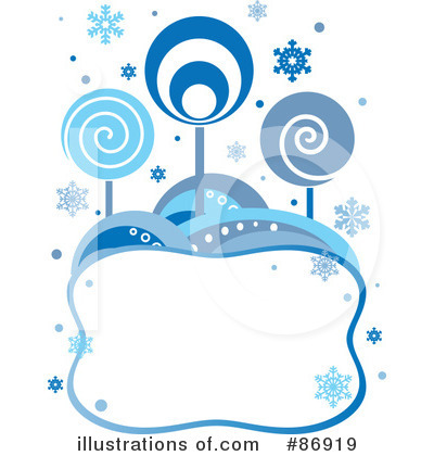 Royalty-Free (RF) Winter Clipart Illustration by Pushkin - Stock Sample #86919