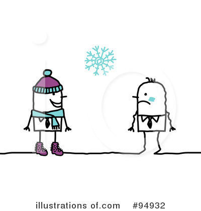 Royalty-Free (RF) Winter Clipart Illustration by NL shop - Stock Sample #94932