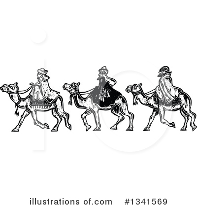 Royalty-Free (RF) Wise Men Clipart Illustration by Prawny - Stock Sample #1341569