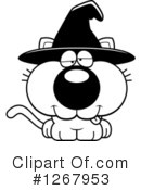 Witch Cat Clipart #1267953 by Cory Thoman