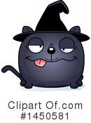 Witch Cat Clipart #1450581 by Cory Thoman
