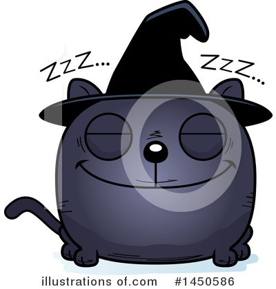 Royalty-Free (RF) Witch Cat Clipart Illustration by Cory Thoman - Stock Sample #1450586