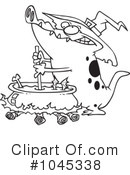 Witch Clipart #1045338 by toonaday