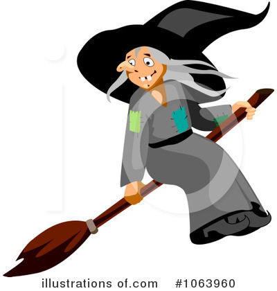 Royalty-Free (RF) Witch Clipart Illustration by Vector Tradition SM - Stock Sample #1063960