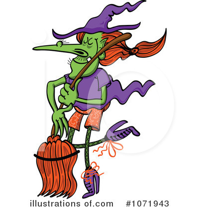 Witch Clipart #1071943 by Zooco