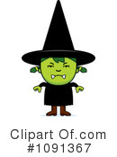 Witch Clipart #1091367 by Cory Thoman
