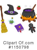 Witch Clipart #1150798 by BNP Design Studio