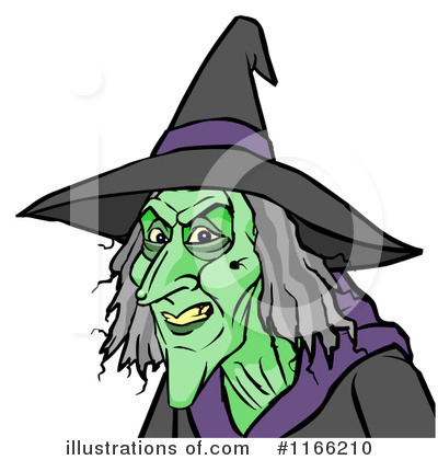 Witch Clipart #1166210 by Cartoon Solutions