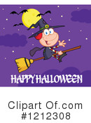 Witch Clipart #1212308 by Hit Toon