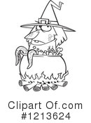 Witch Clipart #1213624 by toonaday