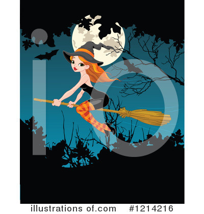Witch Clipart #1214216 by Pushkin