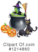 Witch Clipart #1214860 by AtStockIllustration